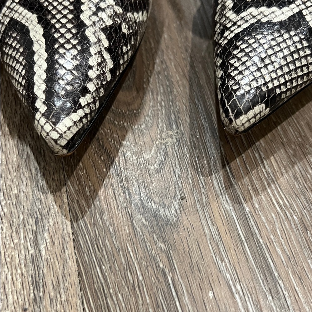 Zara snake print boots Size 7.5 - Picture 8 of 12